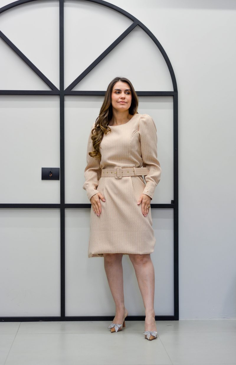 vestido antonella nude