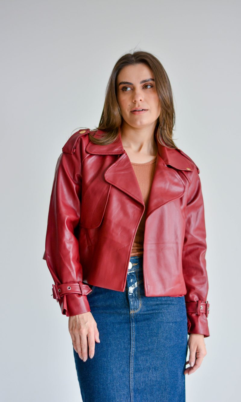 jaqueta vanessa vermelha