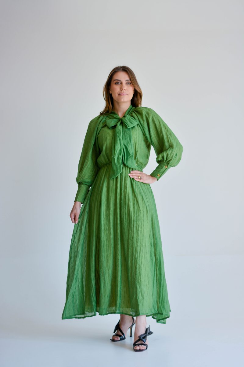 vestido gabriela verde