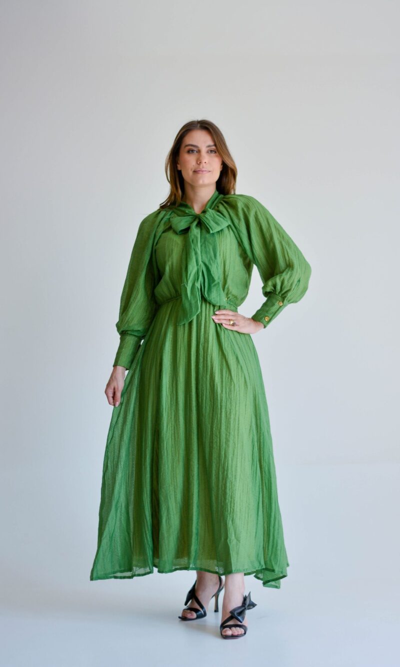 vestido gabriela verde