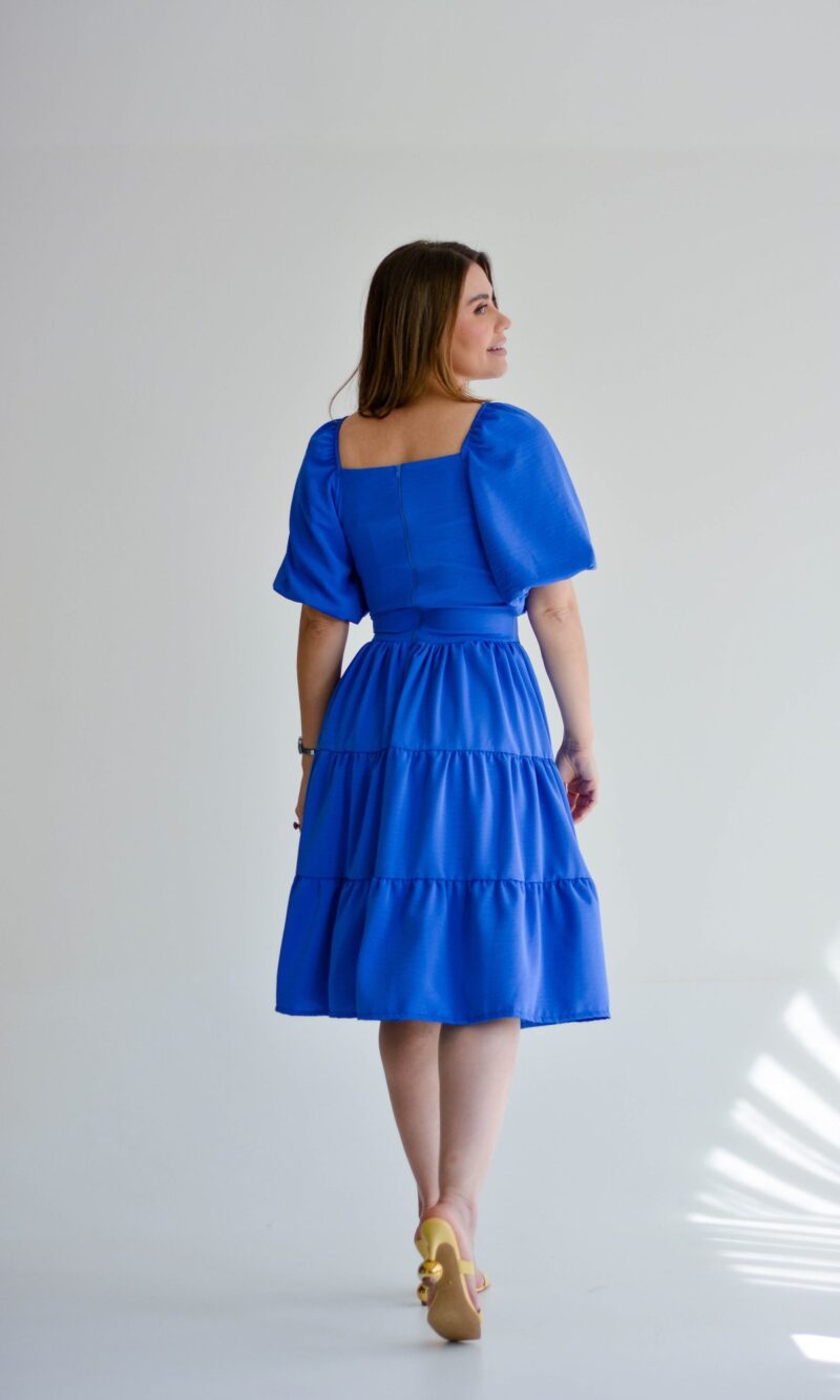 vestido kiane azul vestido kiane azul