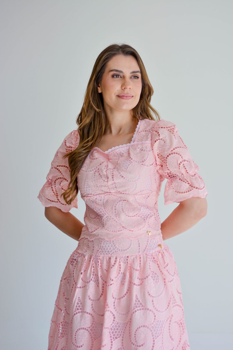 conjunto rafaela rosa