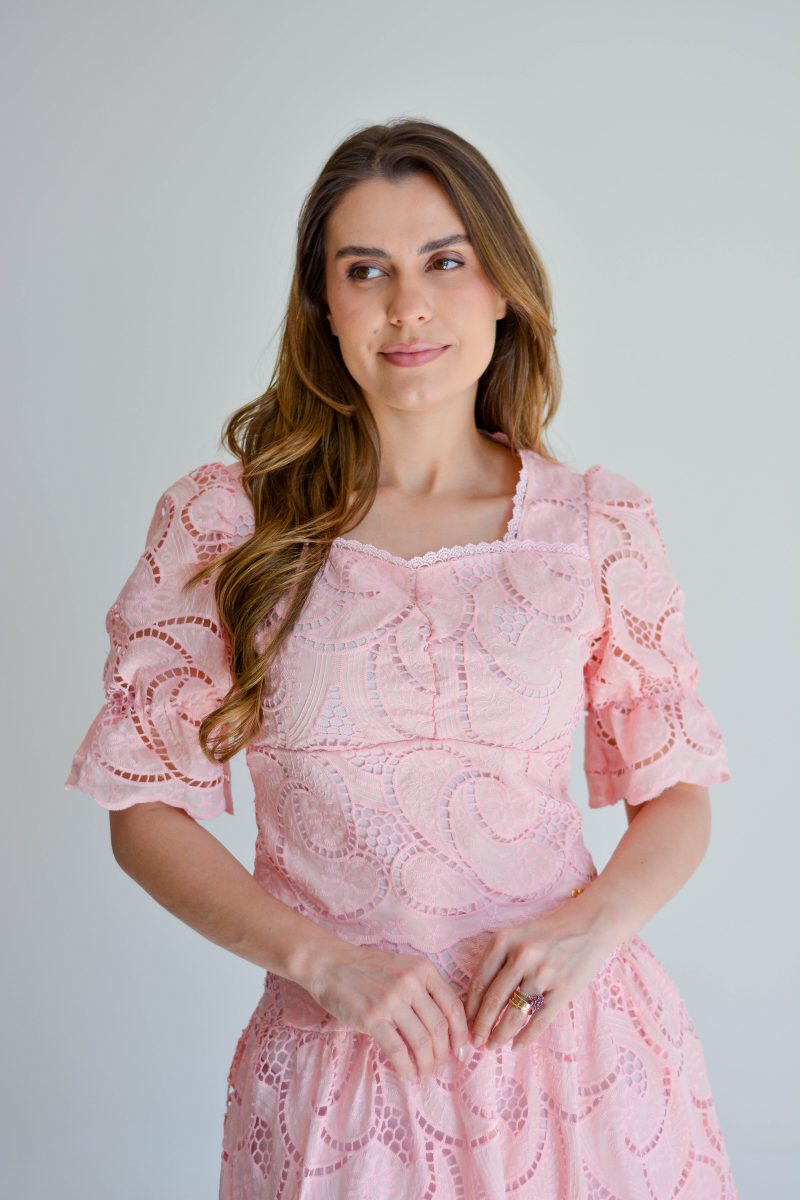 conjunto rafaela rosa