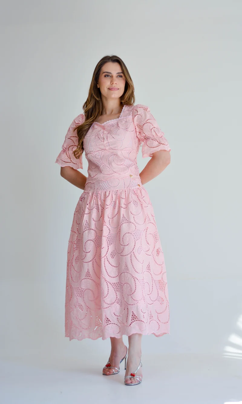 conjunto rafaela rosa