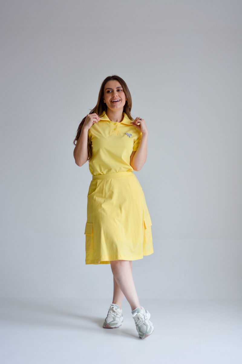 conjunto flávia amarelo