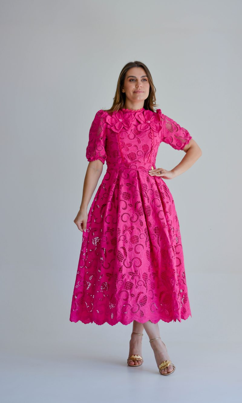 vestido ludmila pink
