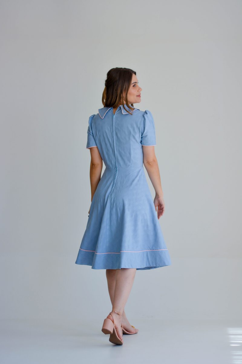 vestido ariane azul