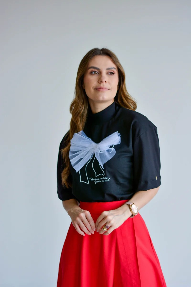 blusa evanilde preta