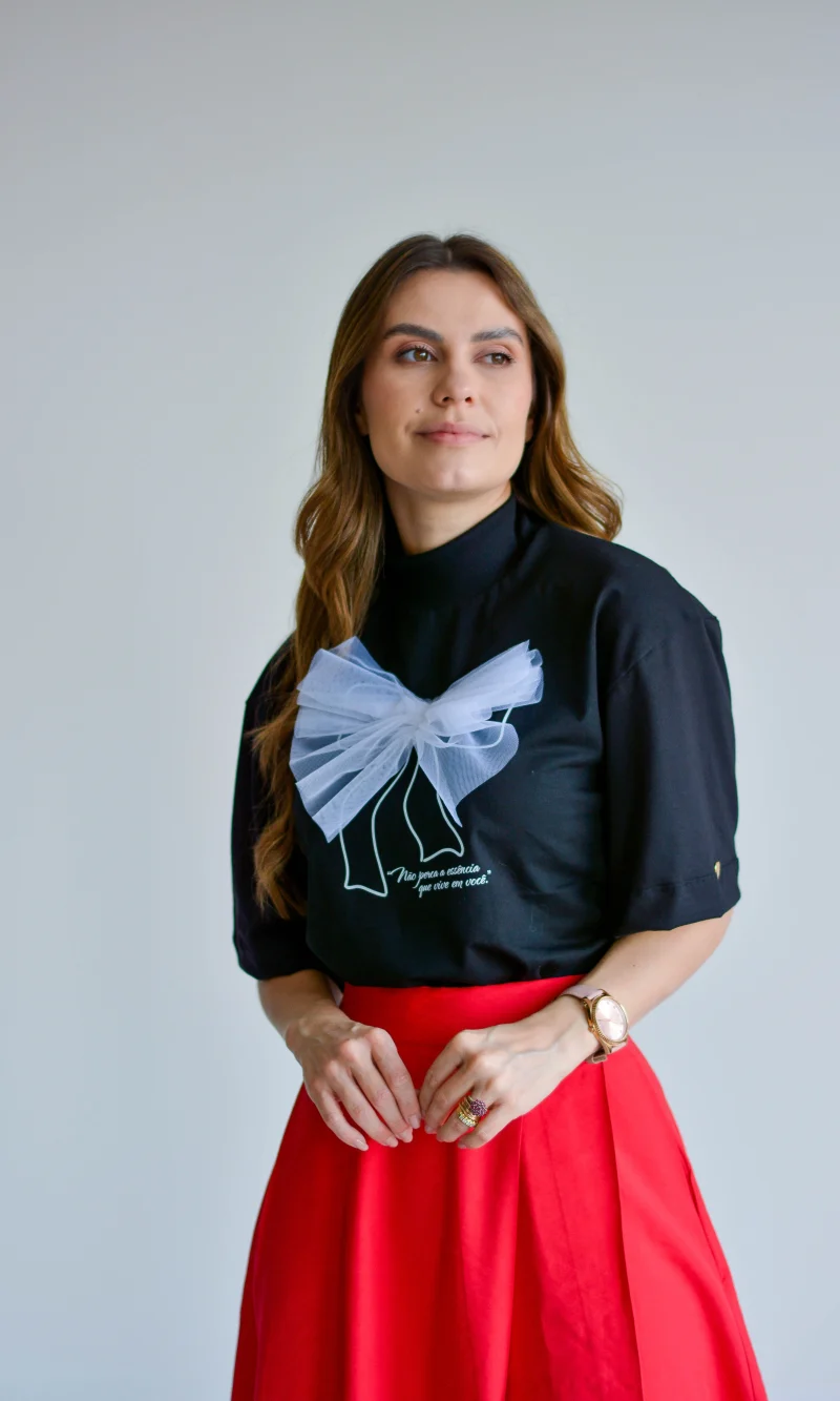 blusa evanilde preta