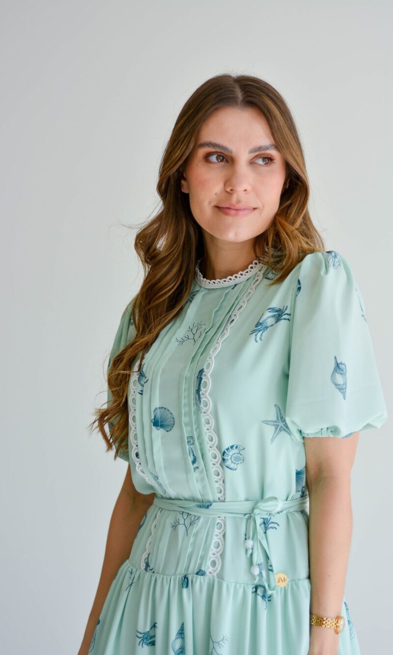 vestido lizamara verde vestido lizamara verde