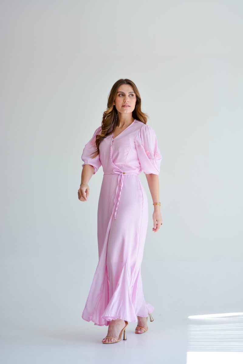 vestido sabrina rosa