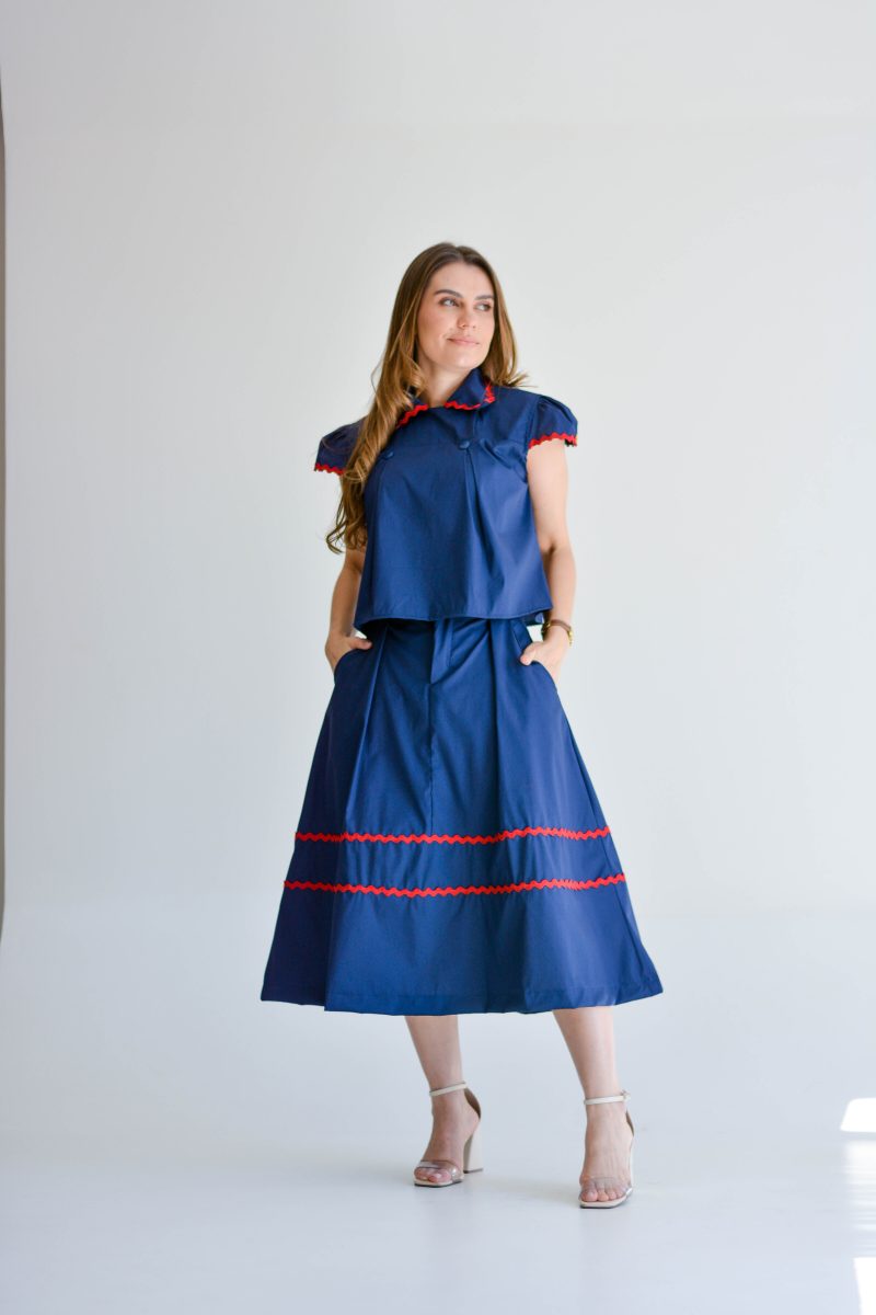 conjunto julia azul marinho