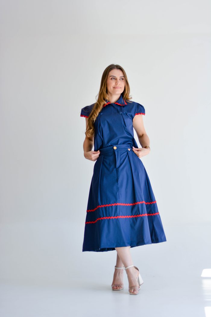 conjunto julia azul marinho