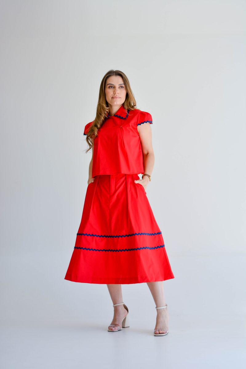 conjunto julia vermelho