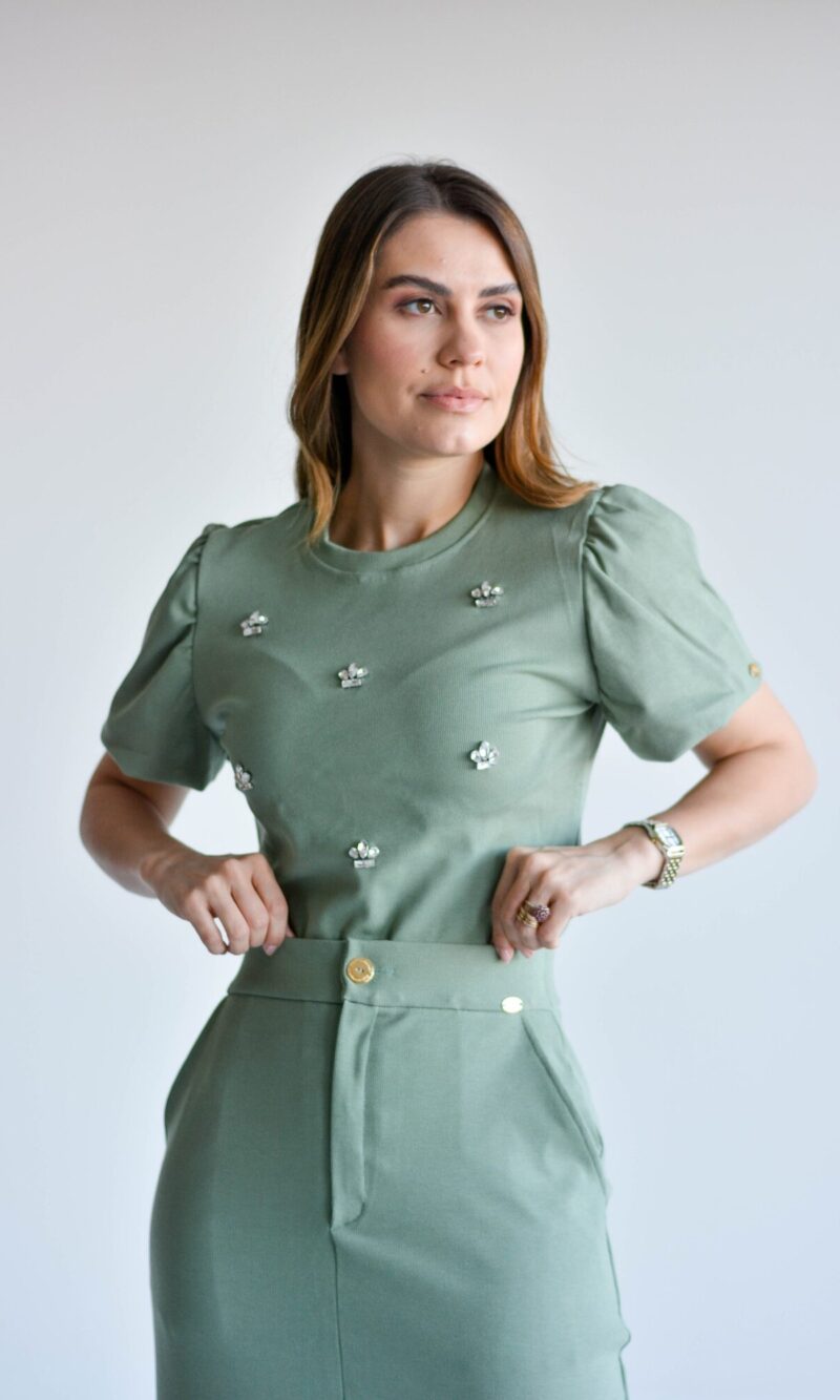 conjunto kauane verde conjunto kauane verde