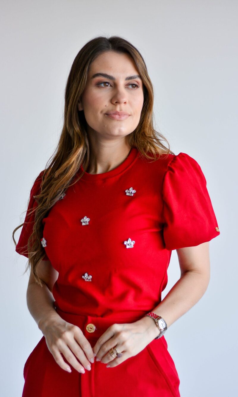 conjunto kauane vermelho conjunto kauane vermelho