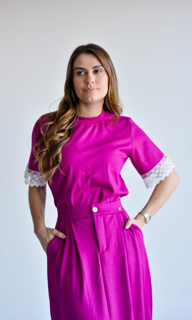 conjunto leila fúcsia