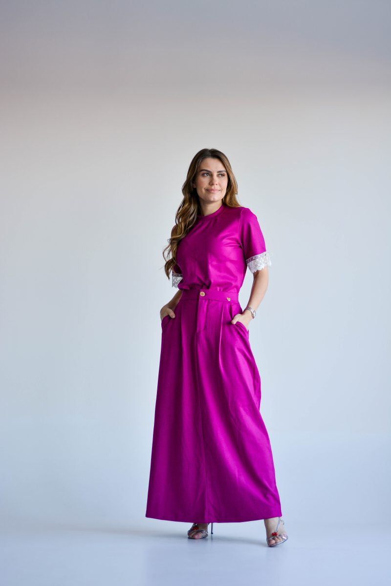 conjunto leila fúcsia