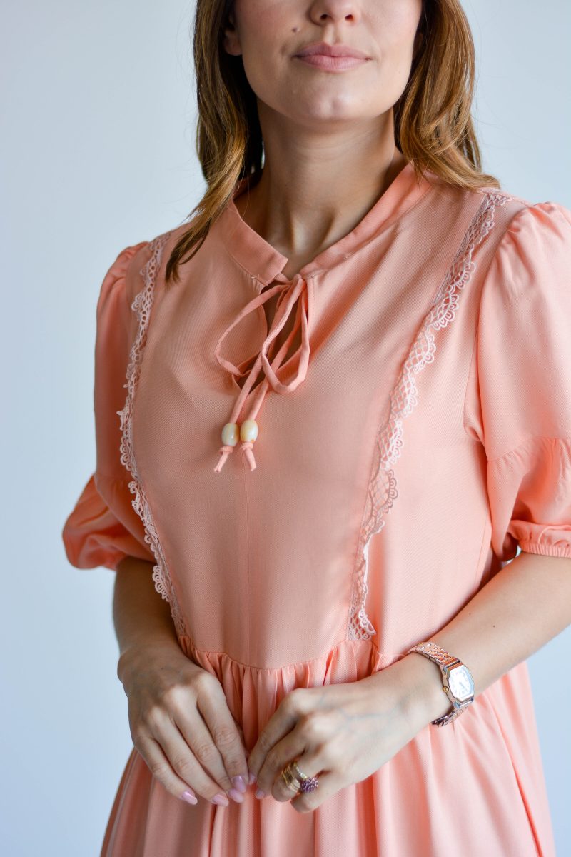 vestido ingrid laranja