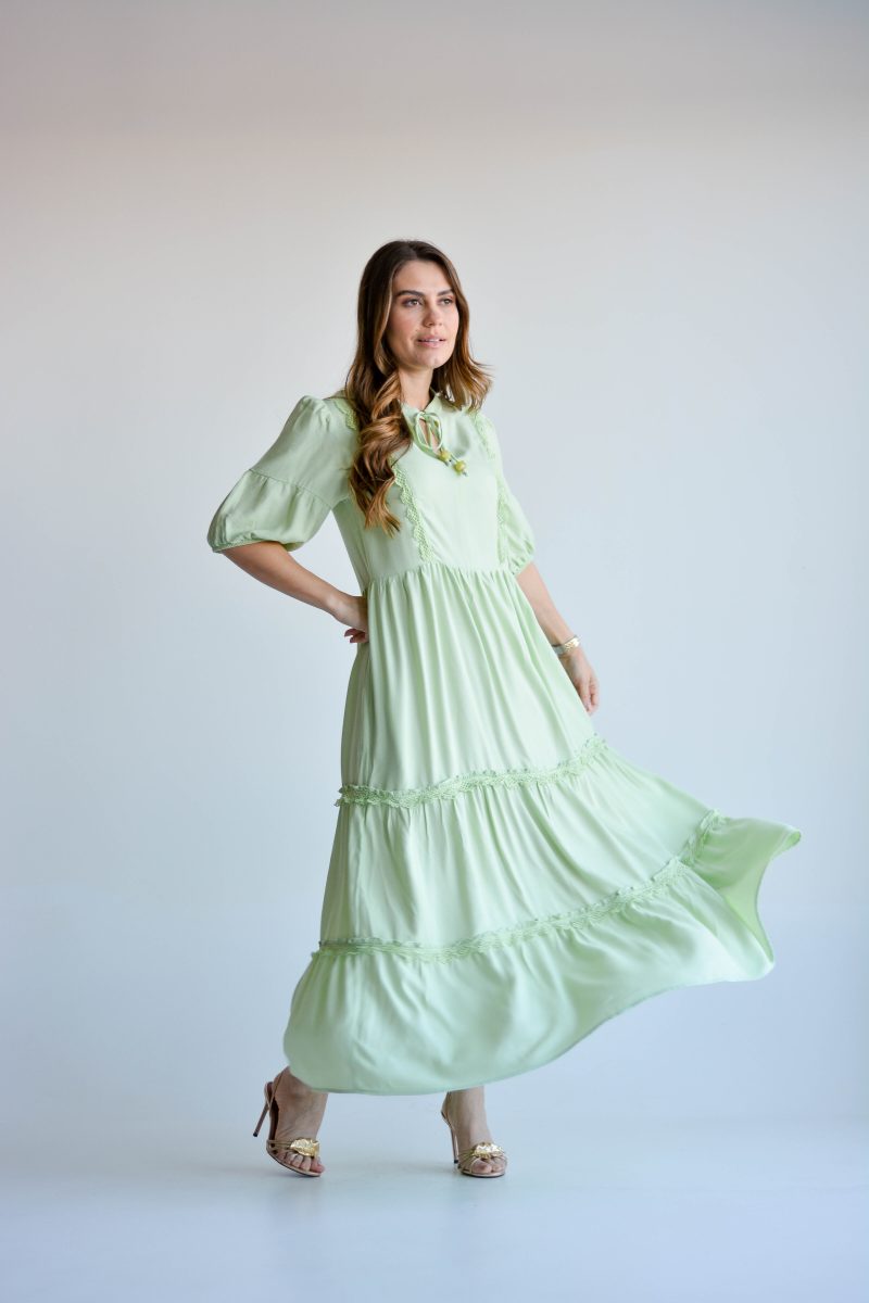 vestido ingrid verde