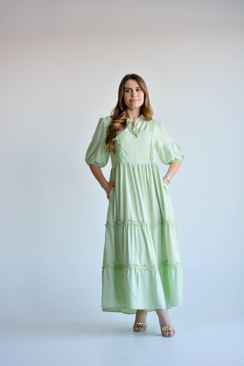 vestido ingrid verde
