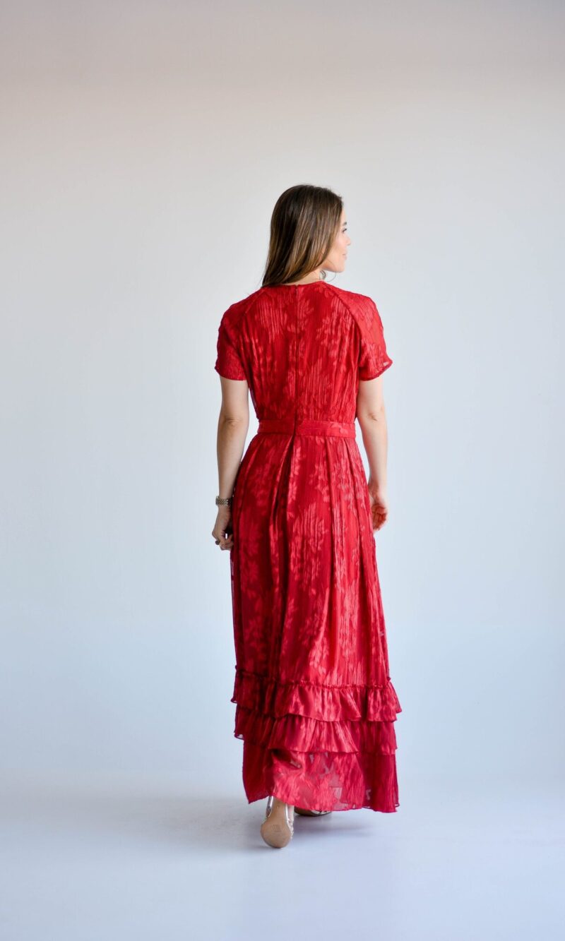 vestido selma marsala vestido selma marsala