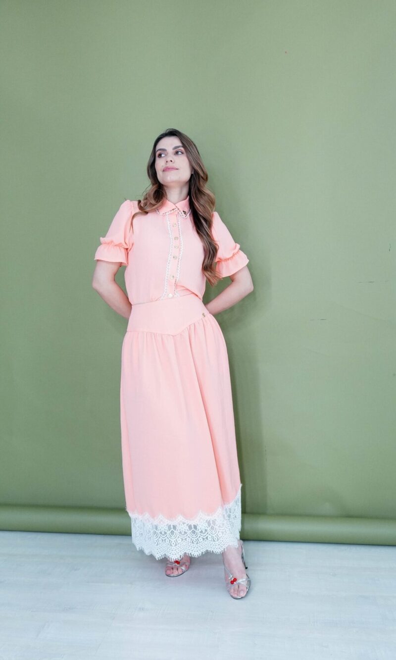 conjunto bianca laranja conjunto bianca laranja