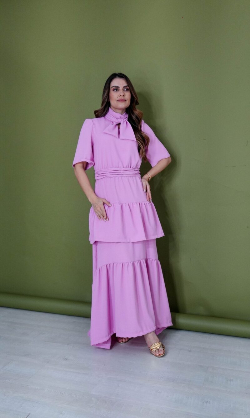 vestido rosimeire lilás vestido rosimeire lilás
