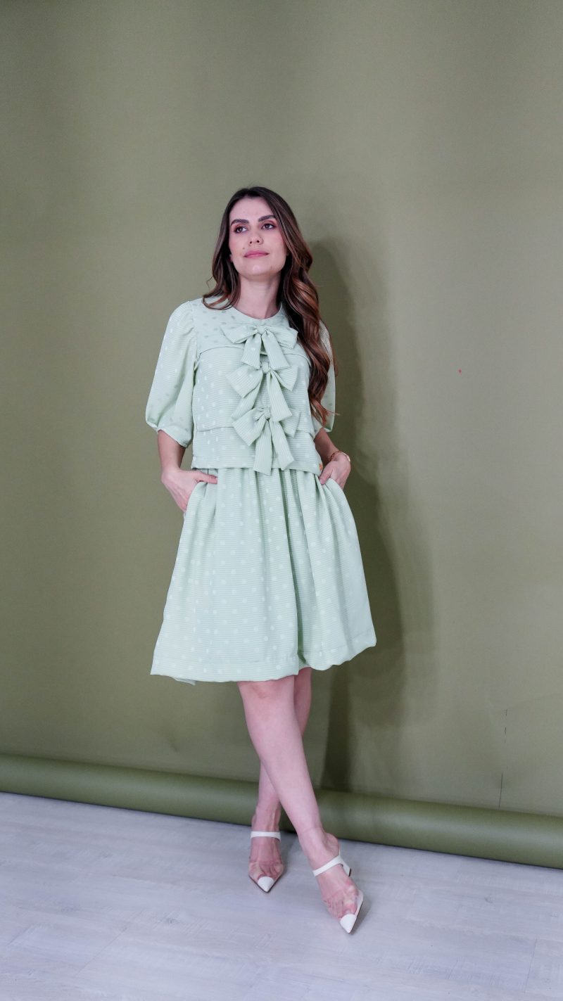 conjunto cristieli verde