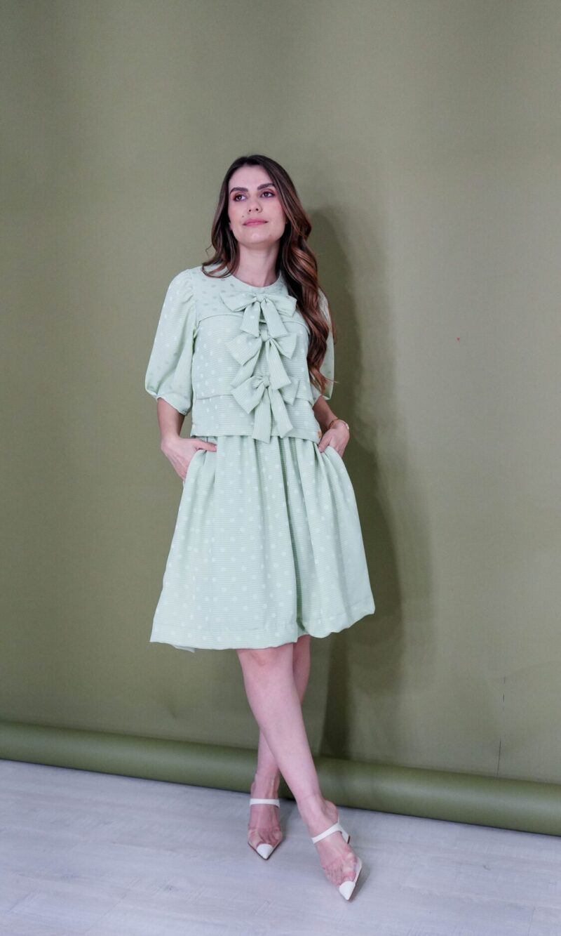 conjunto cristieli verde