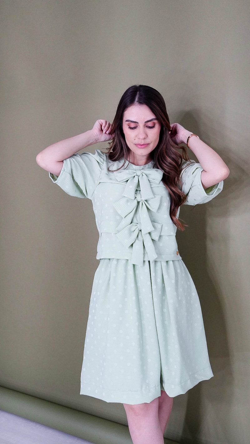 conjunto cristieli verde