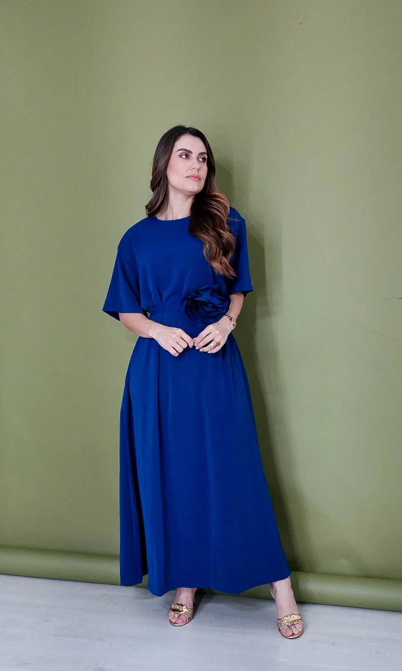 vestido elisabete azul