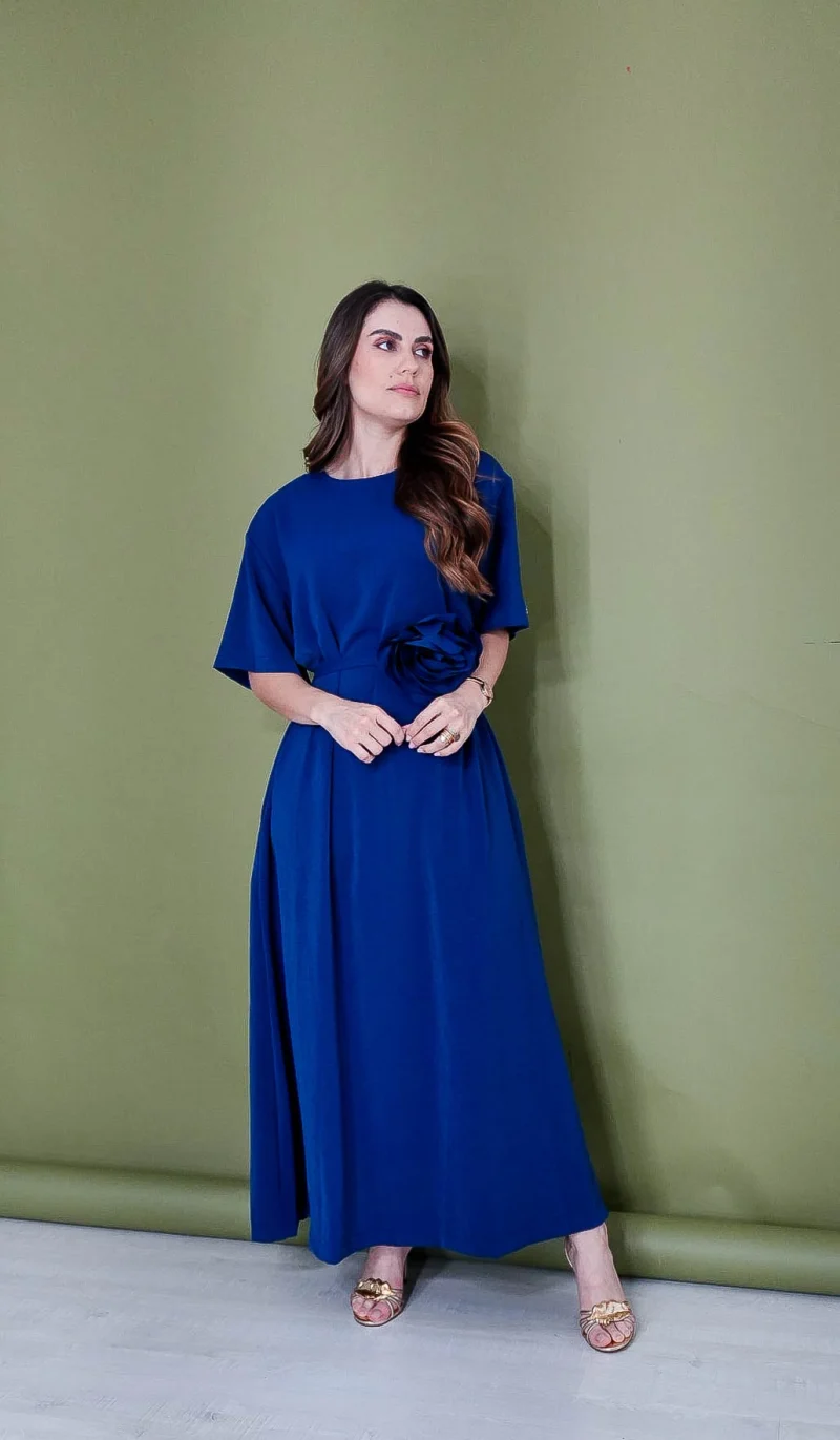 vestido elisabete azul