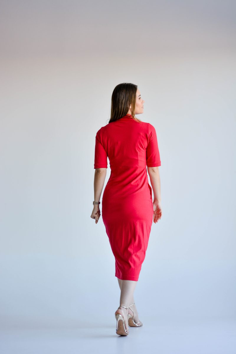 vestido luzia vermelho