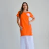 Vestido Regina Laranja