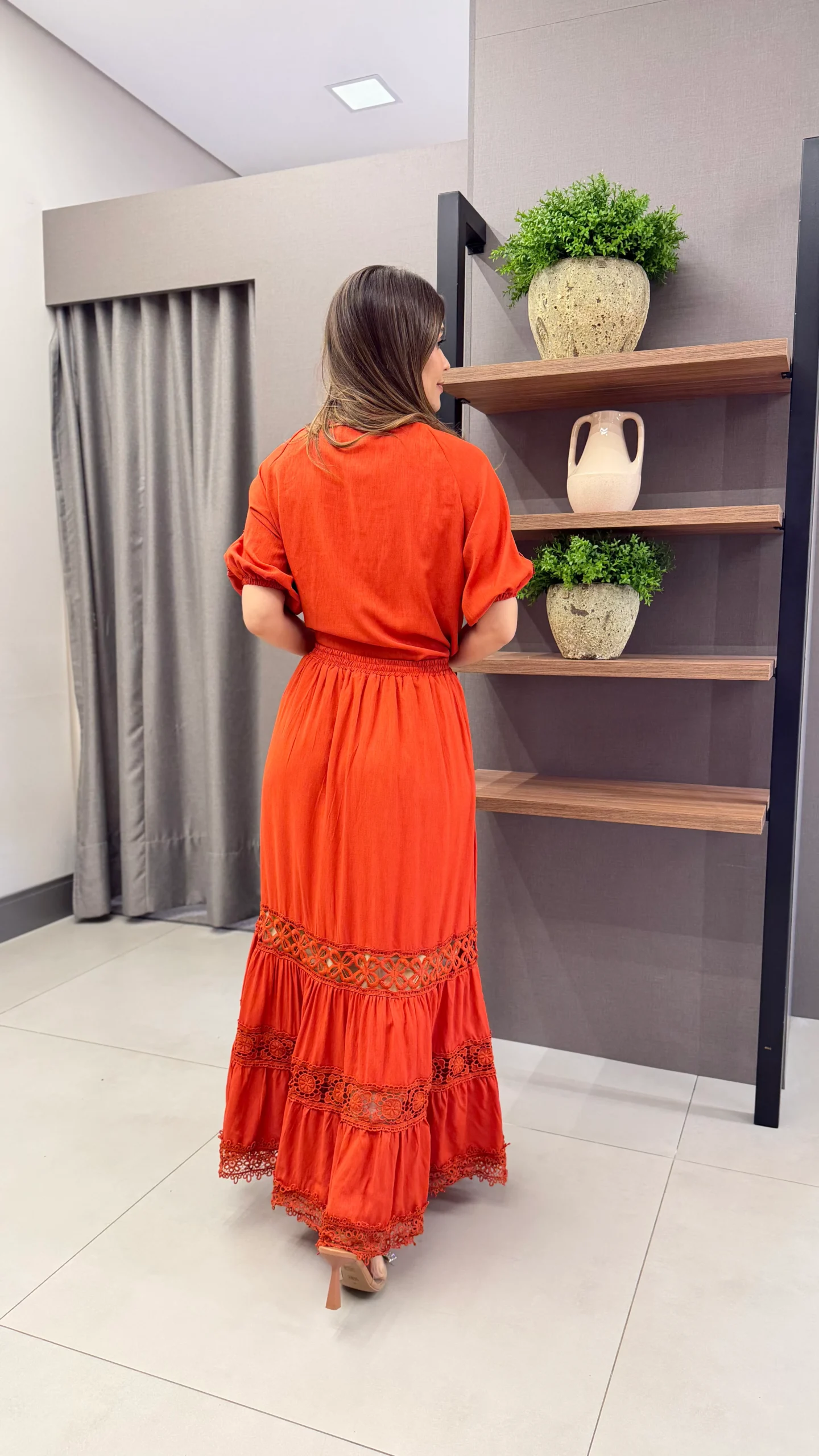 Conjunto Eloá Laranja
