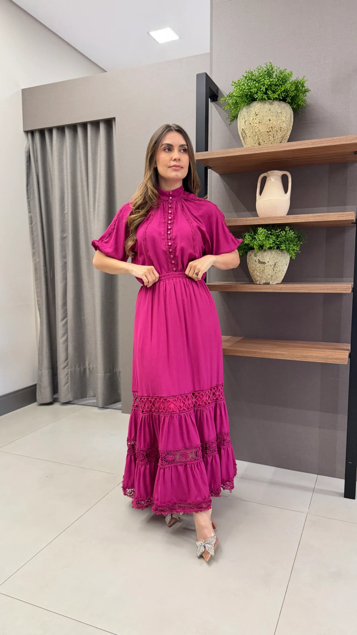 Conjunto Eloá Fucsia