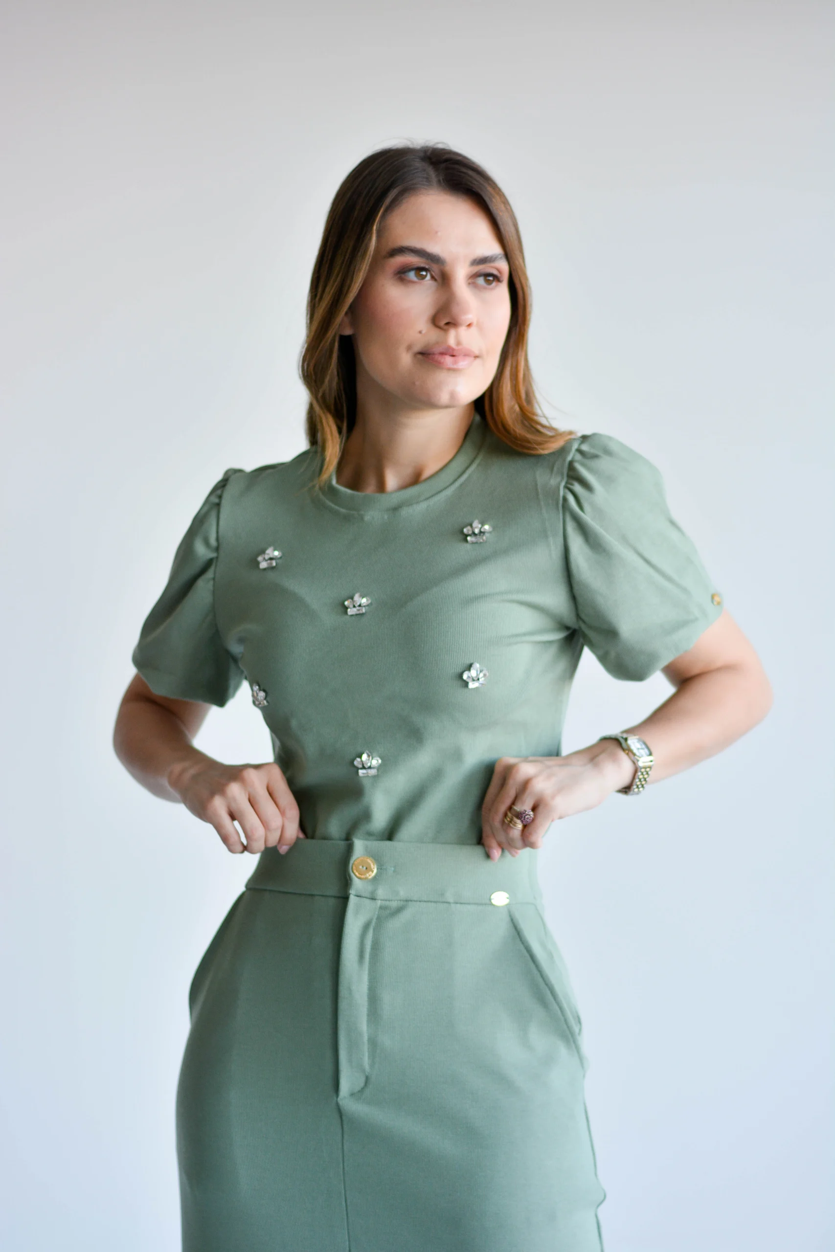 Conjunto Kauane Verde