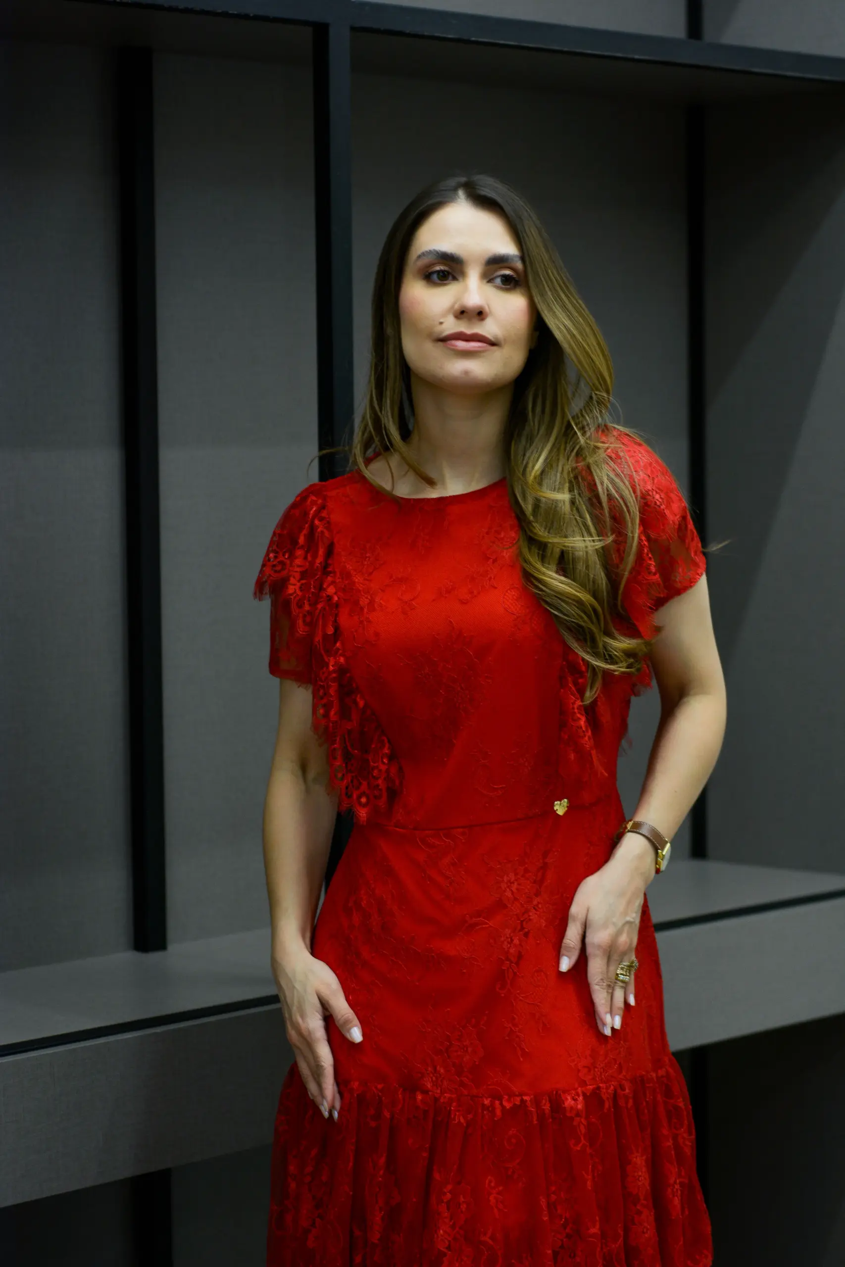 vestido malta vermelho