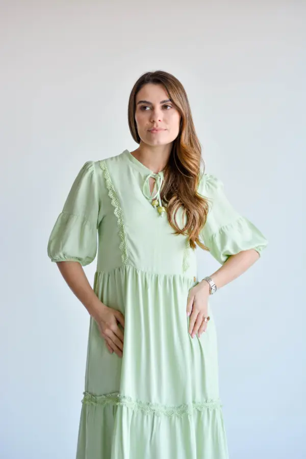 vestido ingrid verde