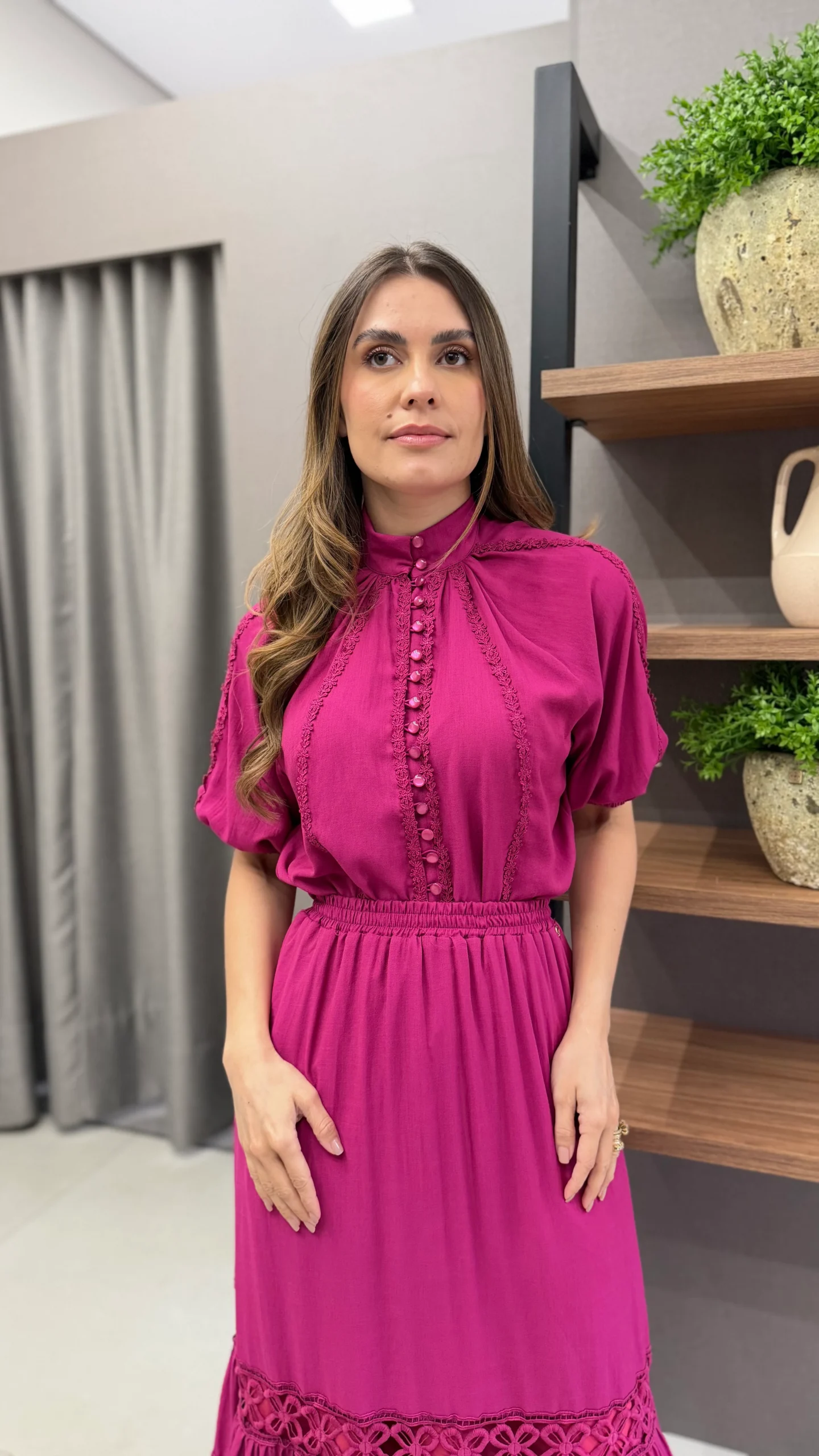 Conjunto Eloá Fucsia