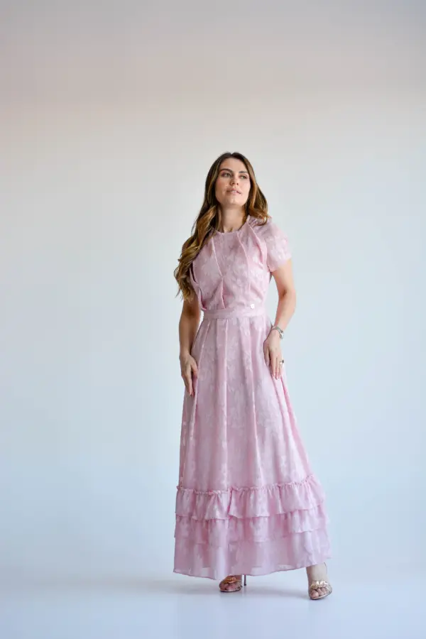 vestido selma rosê