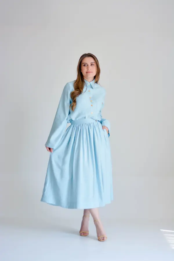 conjunto cristina azul
