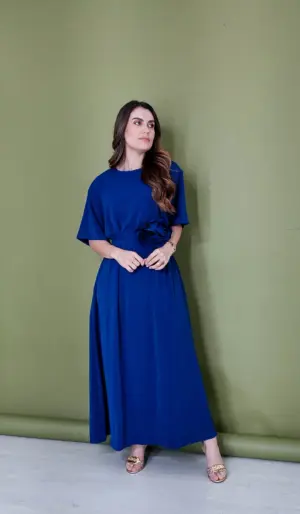 vestido elisabete azul