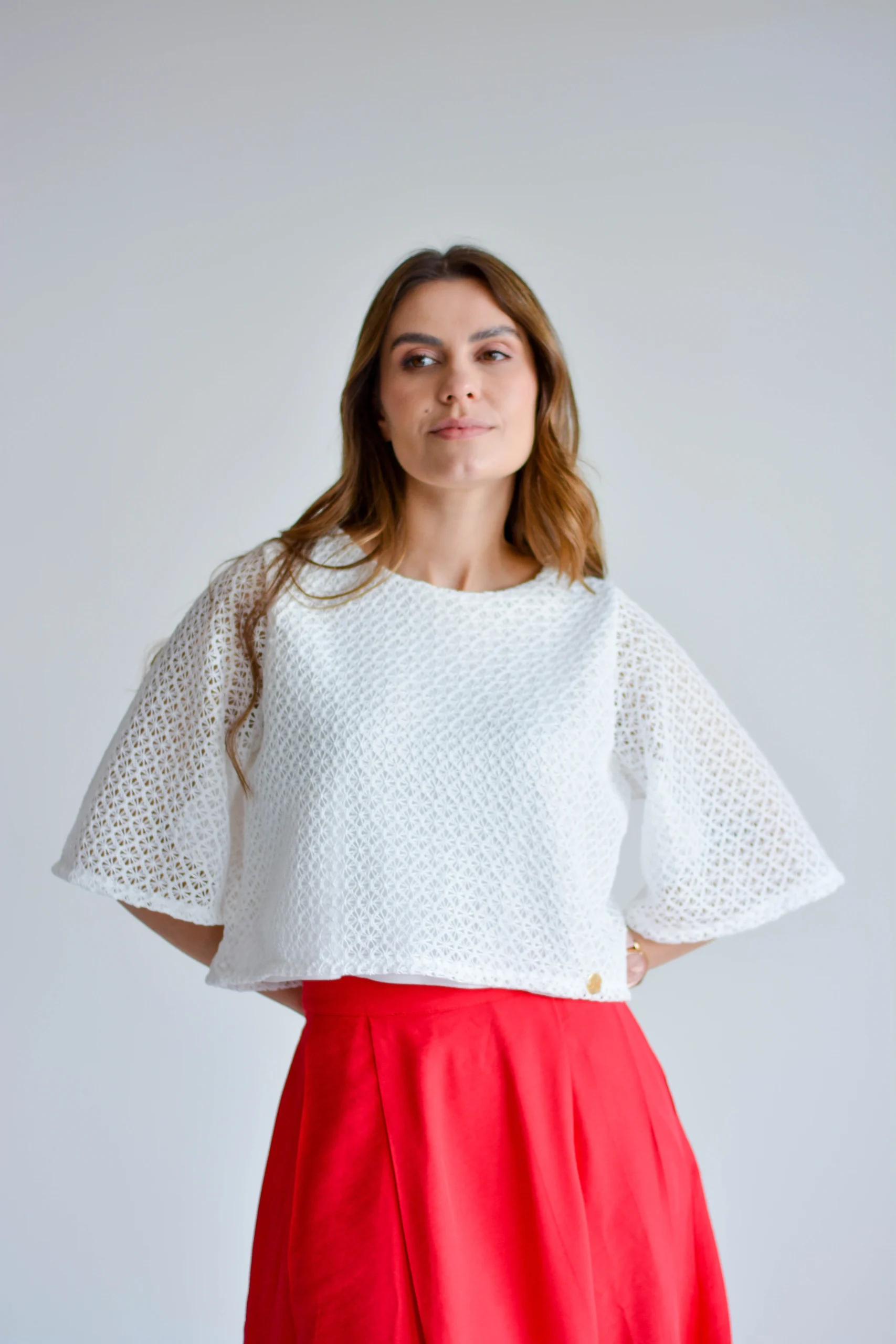 Blusa Tânia Branco