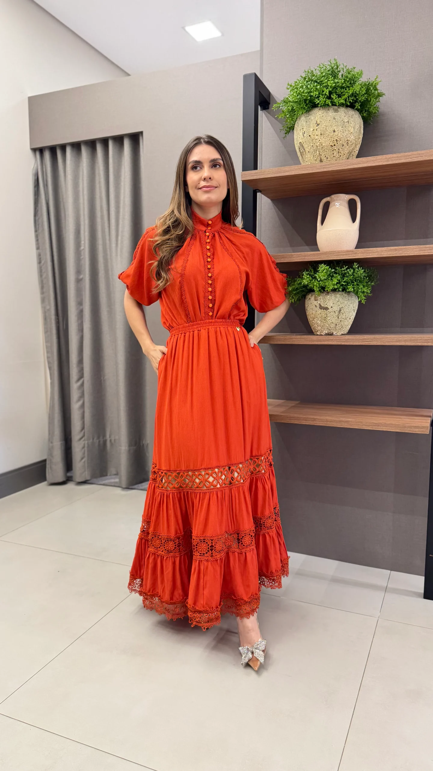 Conjunto Eloá Laranja