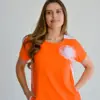 vestido regina laranja