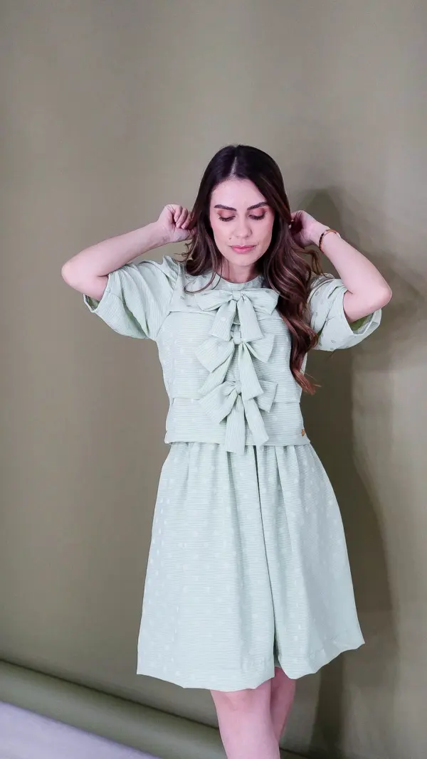 conjunto cristieli verde