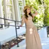 vestido benilde nude