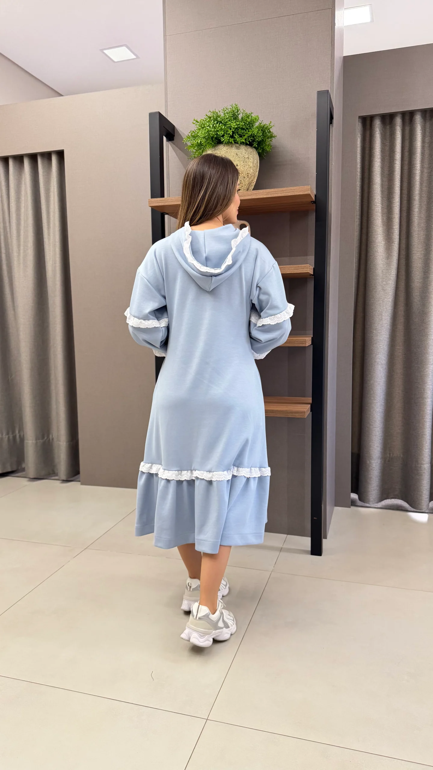Vestido Graziele Azul